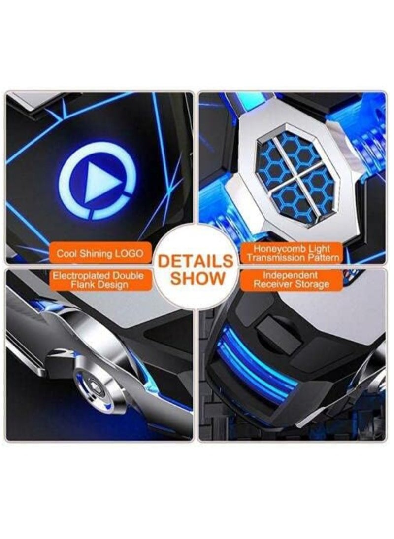 general 7 Color LED Gaming Mouse Wireless Mouse Gaming USB Backlit Rechargeable for PC (White) - Image 5