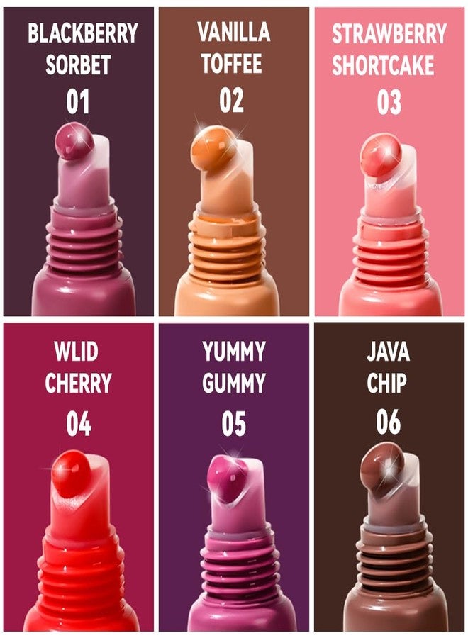 HHLTOH Light Gloss Tinted Buttery Lip Balm – Hydrating Lip Care with Nourishing Oils for Women’s Dry Lips, Natural Tint & Soft Gloss, Lip Plumper Moisture & Light Lip Stain Finish, Vegan #03 Strawberry Cake - Image 5