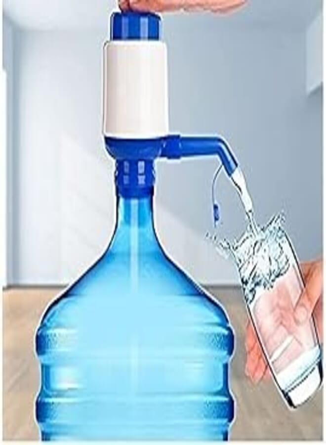 Water Bump-Bottle Water Bump,Home Kitchen Camping Office Hand Pressed Mineral Water Bottle Handheld Water Bottle - 20L