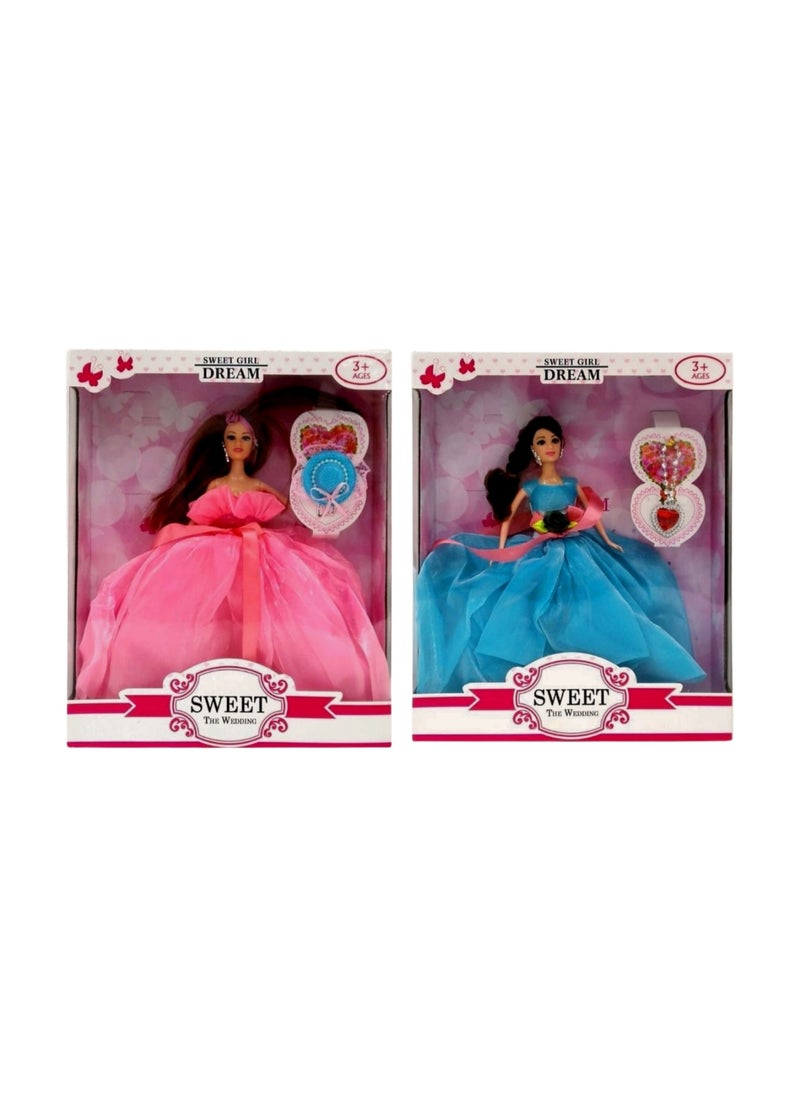 Generic Fashion Baby Doll For Girls 2pcs 