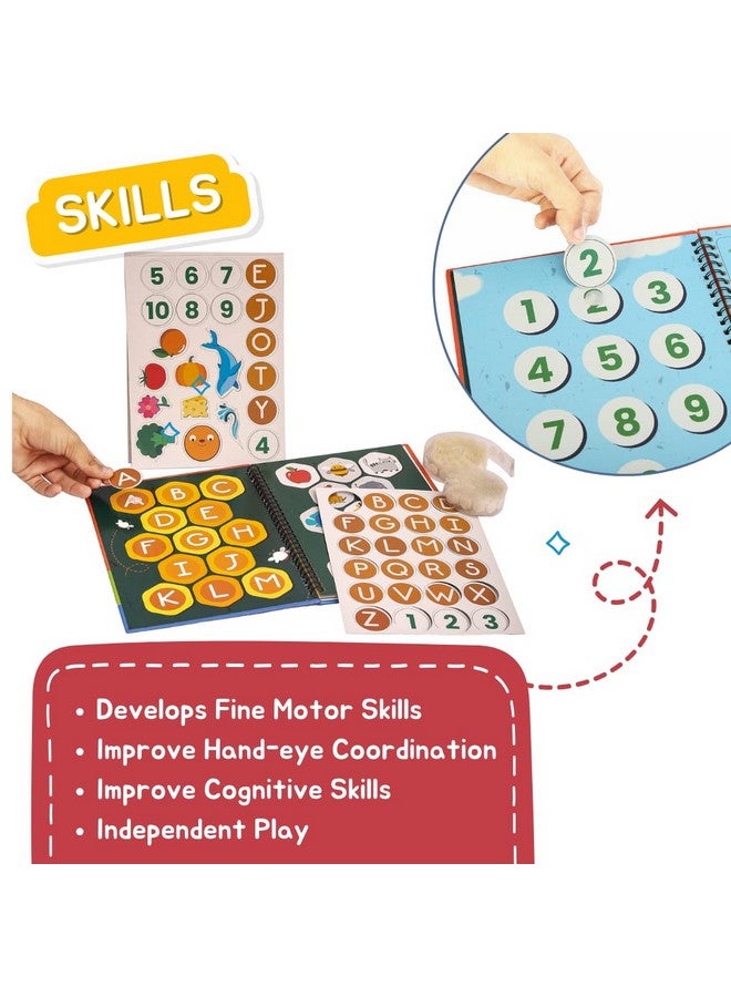 CocoMoco Kids Montessori Busy Book for Toddlers - Quiet Book for Kids, Learning Toys for 2-5 Year olds, Preschool Birthday Return Gift for Kids (Pack of 5) - Image 4