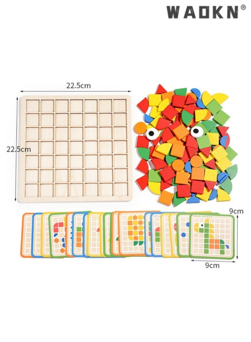 WAOKN Extensive Collection of Puzzle Building Block Toys， A Diverse Range of Children's Puzzle Toys for Hours of Engaging Play & Creative Learning - Image 3