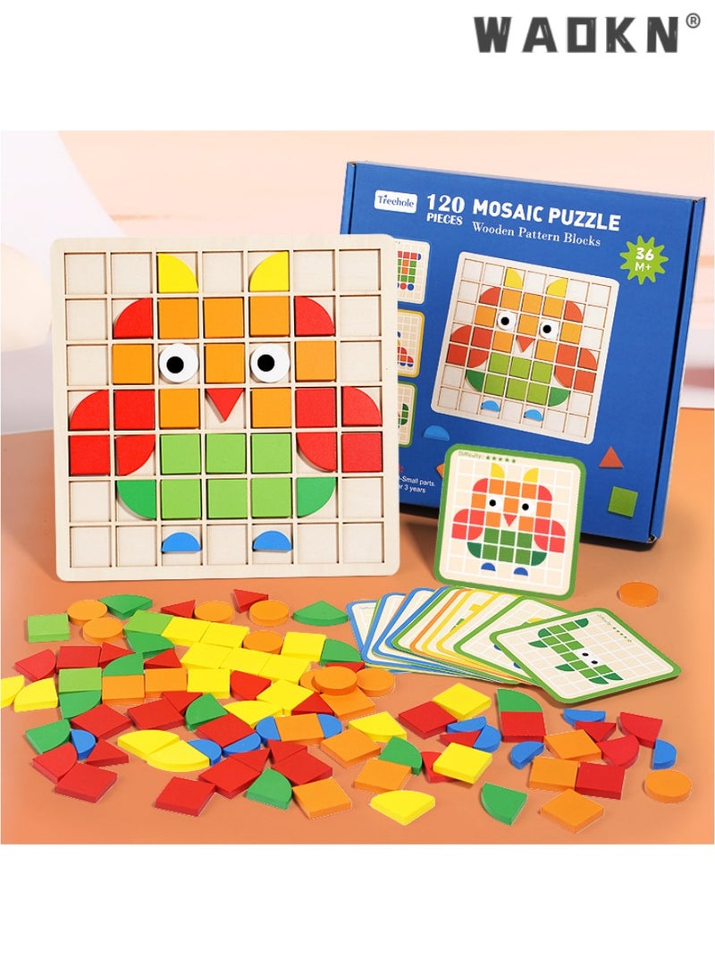 WAOKN Extensive Collection of Puzzle Building Block Toys， A Diverse Range of Children's Puzzle Toys for Hours of Engaging Play & Creative Learning - Image 1