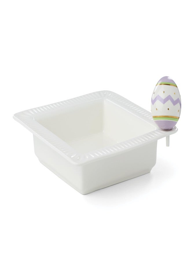 Lenox 897861 Profile Poppers Square Bowl & Easter Egg Set - Image 1