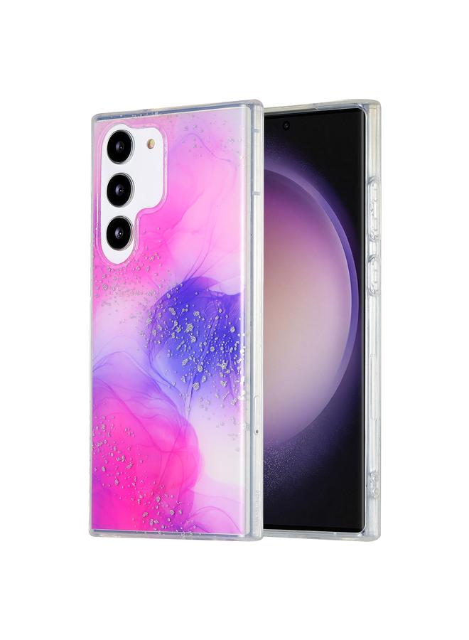 اس-توب جراب لهاتف Samsung Galaxy S23 5G جراب هاتف IMD رخامي مزدوج الجانب - Image 1