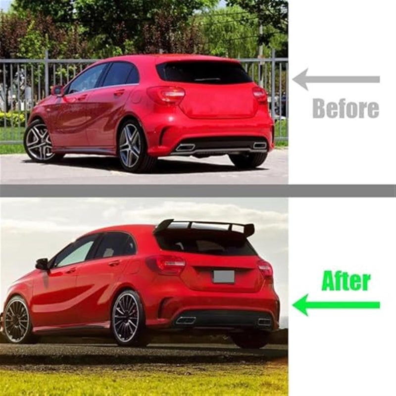 Wivplex Rear Roof Spoiler for A-Class W176 (2013-2018) - Image 2