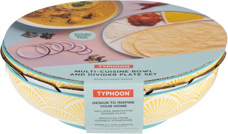Typhoon World Foods MultiCuisine Bowl  Plate Set - Image 2