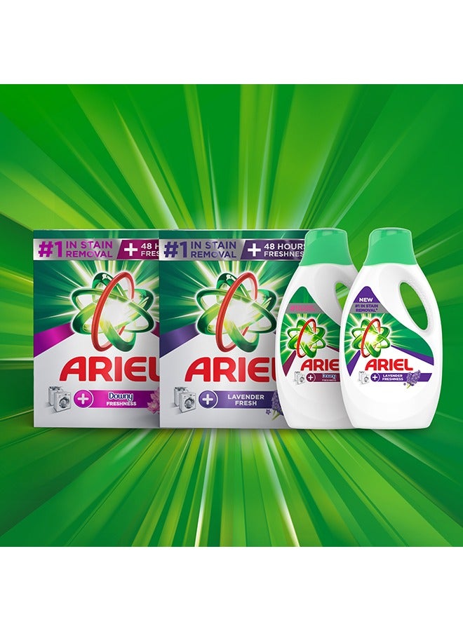 Ariel Lavender Laundry Detergent Liquid Gel 2 x 1.8L  - Image 5
