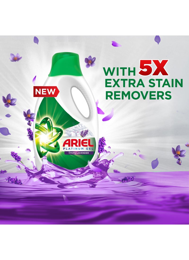 Ariel Lavender Freshness Laundry Detergent Power Gel Dual Pack 2 x 1.8L - Image 4