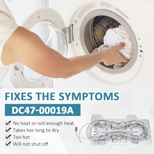 Eagleggo عنصر تسخين DC47-00019A لاستبدال مجفف سامسونج - Image 3
