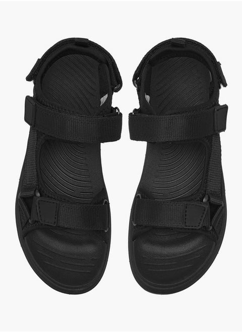 Boys Textured Floaters with Hook and Loop Closure