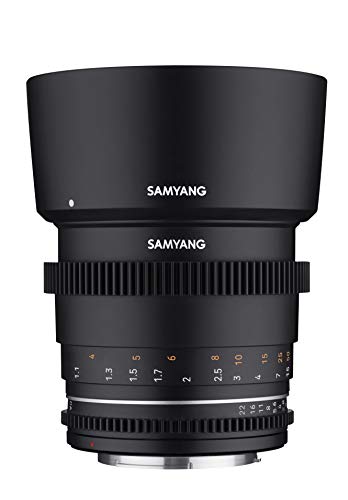 Samyang 85mm T1.5 High Speed Full Frame VDSLR MK2 for Sony E (SYDSX85-E) - Image 1