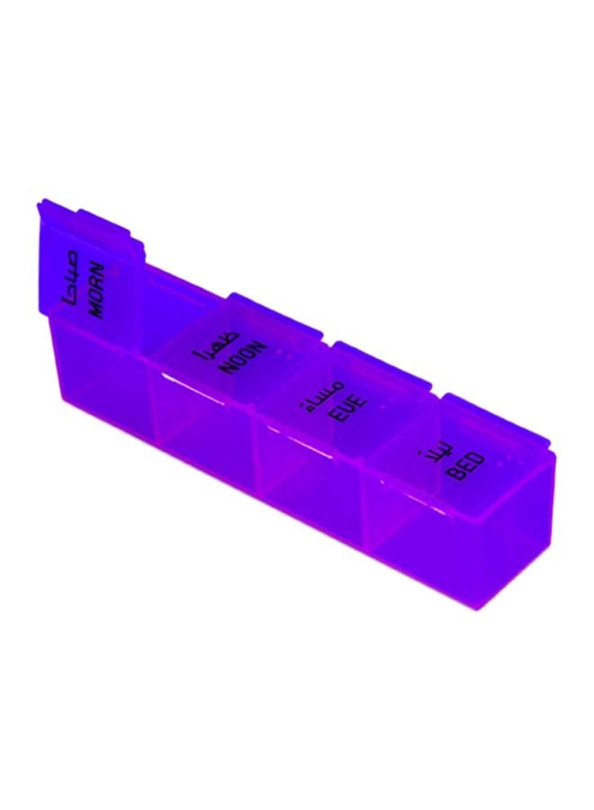 4-Compartments Pill Box
