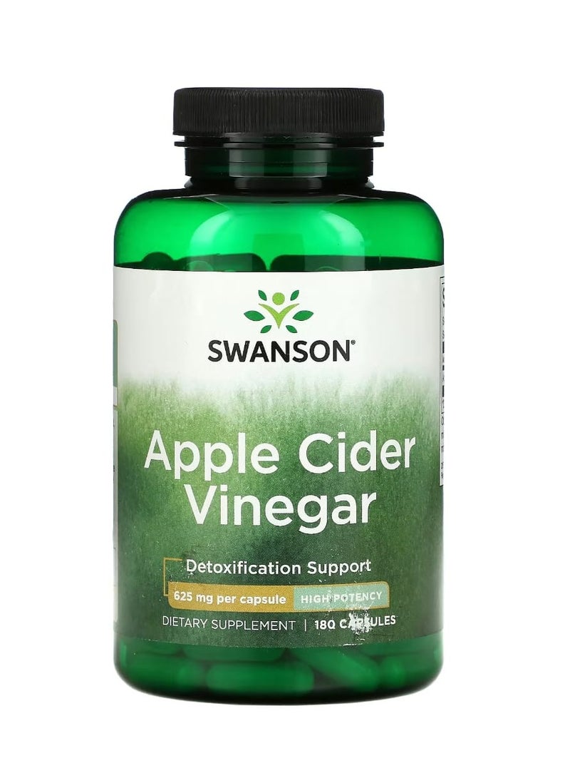 سوانسون خل التفاح 625 ملجم 180 كبسولة - Image 1