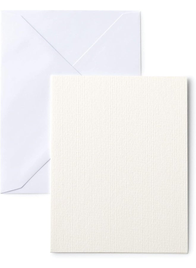 Cricut Cold-Press Watercolor Cards R20 (12Ct) Customizable Blank Greeting Cards With Envelopes - Image 2