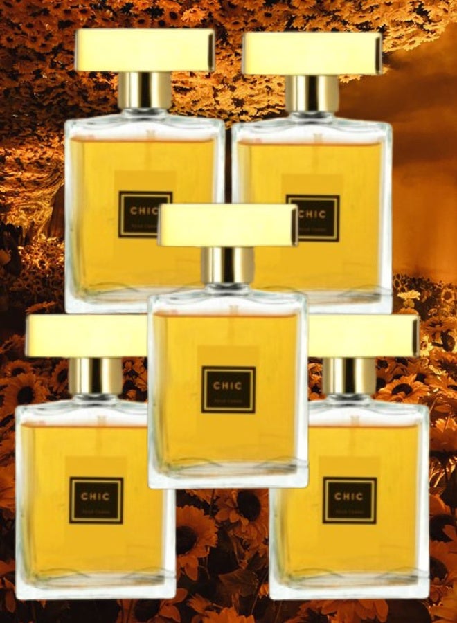 فانسي كوليكشون 5 قطع عطر شيك 100مل - Image 1