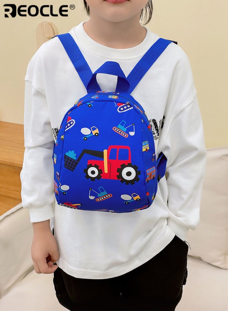 REOCLE Kid's Kindergarten Schoolbag Car Design Cartoon Bag Large Capacity Adjustable Strips Youngsters's Outdoor Backpack Shoulder Bag - Image 2