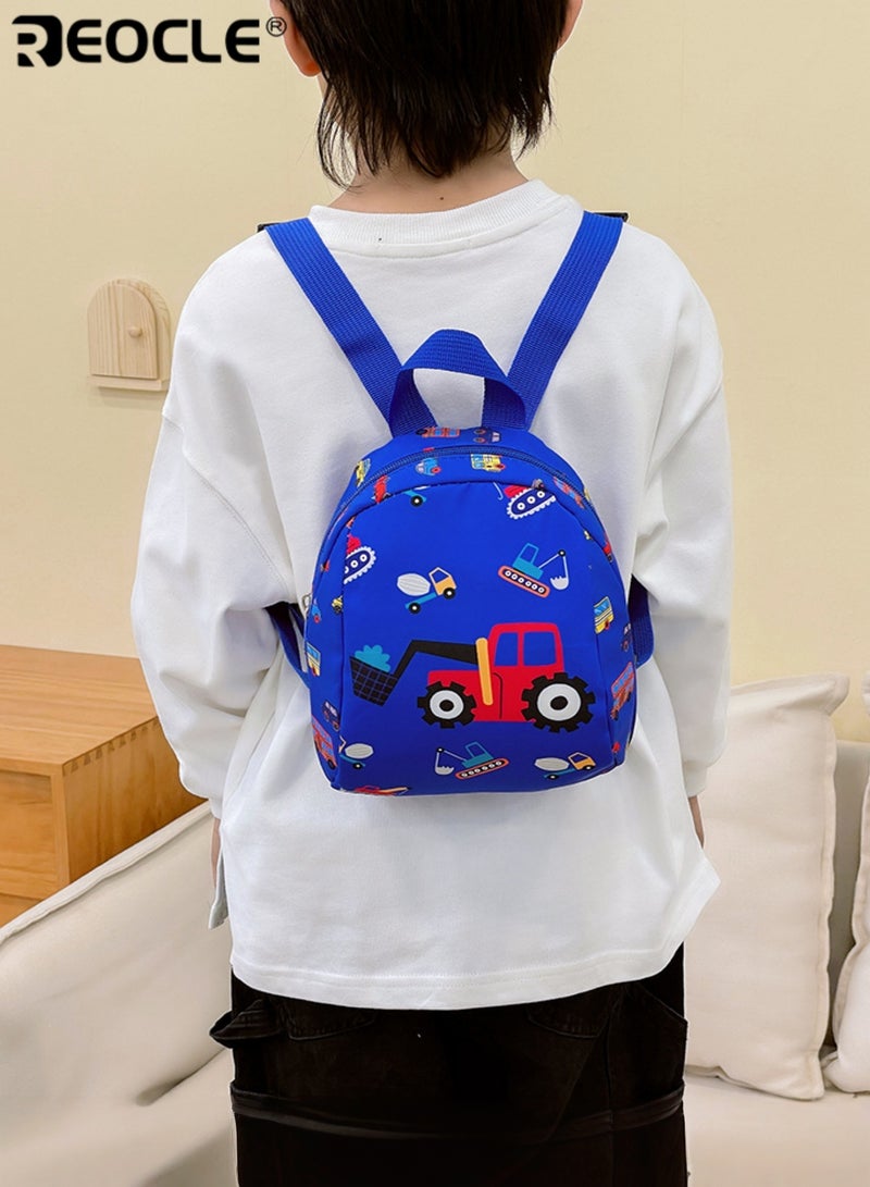 REOCLE Kid's Kindergarten Schoolbag Car Design Cartoon Bag Large Capacity Adjustable Strips Youngsters's Outdoor Backpack Shoulder Bag - Image 1