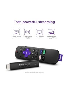 ROKU Roku 3820EU Streaming Stick 4K | HD/4K/HDR Streaming Media Player, Black  - Image 2