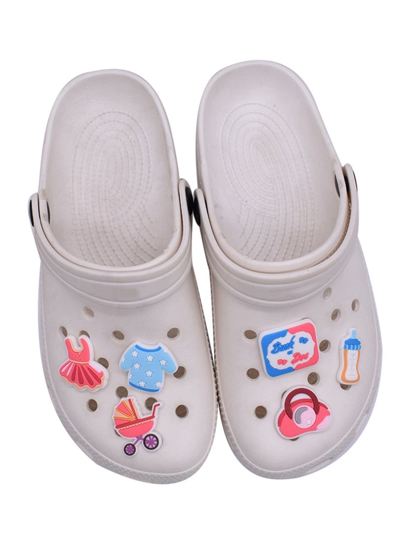 Baby Shoe Charms 26PCS Baby Boy Shoes Charm for Shoe PVC Baby Girl Accessories Birthday Party Favors Supplies lovely Decorations fit Clog Bracelets Gift - Image 4