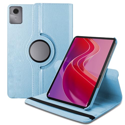 TGK 360 Rotatable Smart Flip Case Cover for Lenovo Tab M11 11 inch TB330FU TB330XU (Sky Blue) - Image 1