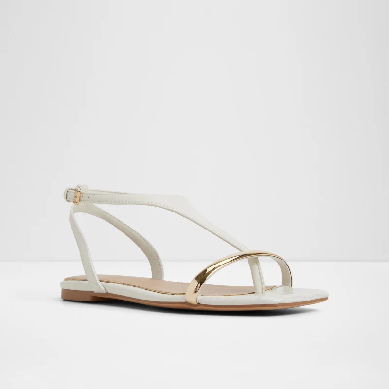 ALDO  CATLYN T-Strap Flat Sandals for Women | Best Price UAE