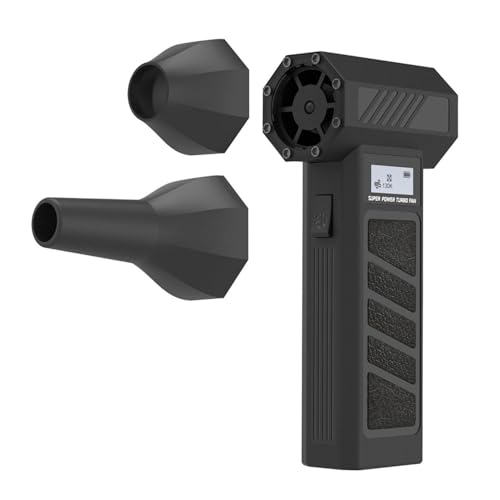 TOMAHAWK® JET-5000 Turbo Mini Jet Blower Fan |13,000 RPM, Brushless Motor | 184W Type-C Charging | Air Blower & Dust Cleaner for Car, PC, Home, Office & Workshop Dust Cleaning - Image 1