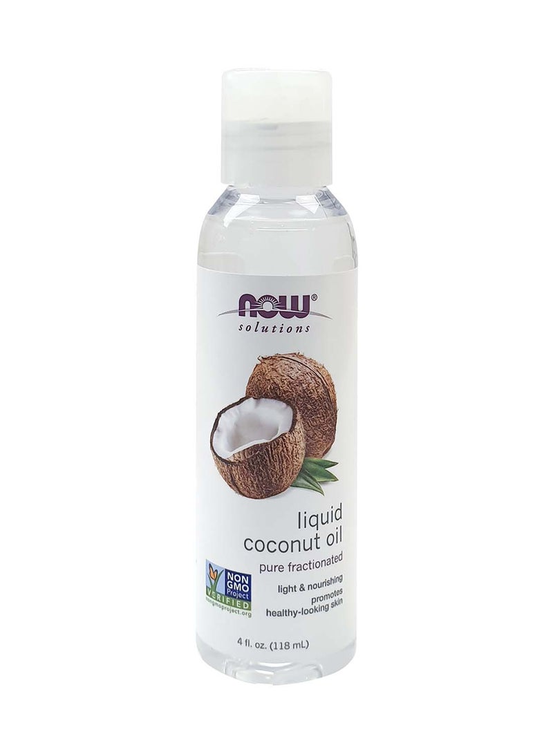 Now Foods Now Solutions Coconut Oil 4 Fl oz. - Image 1