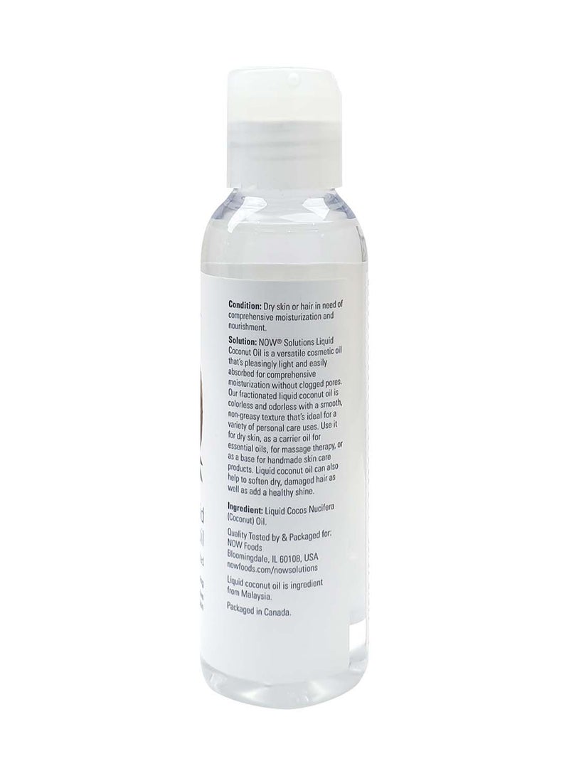 Now Foods Now Solutions Coconut Oil 4 Fl oz. - Image 2