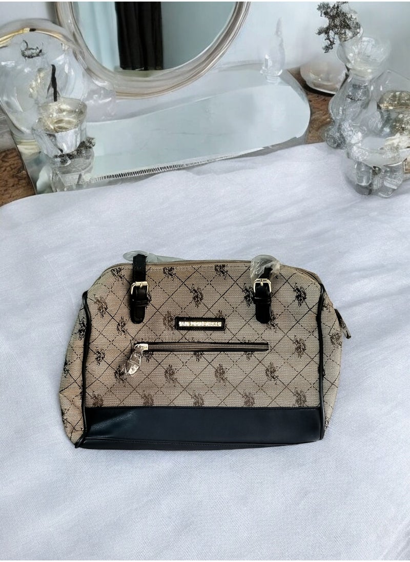 U.S. Polo Assn. - Handbag With Top Handle & Adjustable Strap That Can Be Removed / Medium Size 36*25 cm - Image 1