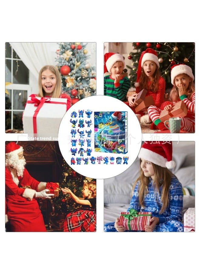 null - Stix Star Baby Advent Calendar Blind Box Advent Calenda-Color:Stitch G Style + Airplane Box - Image 1