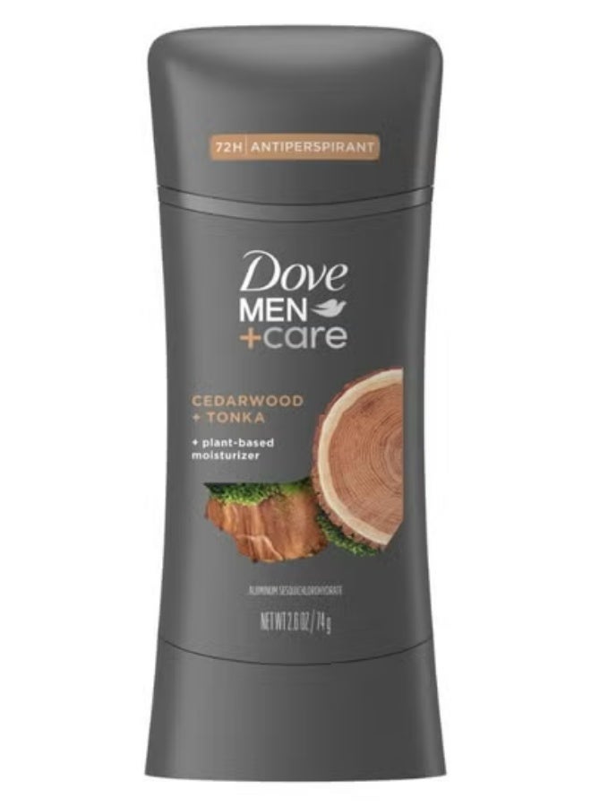 مزيل عرق مين كير ستيك برائحة خشب الأرز والتونيكا يدوم 72 ساعة، 74 غرام