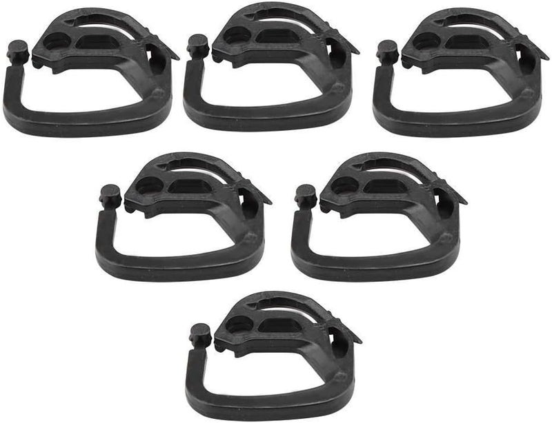 ويوبلز مستلزمات البيوت الزجاجية، 100 قطعة من خطافات شبكة التظليل البلاستيكية المعلقة لأقمشة التظليل ومستلزمات البيوت الزجاجية - Image 5