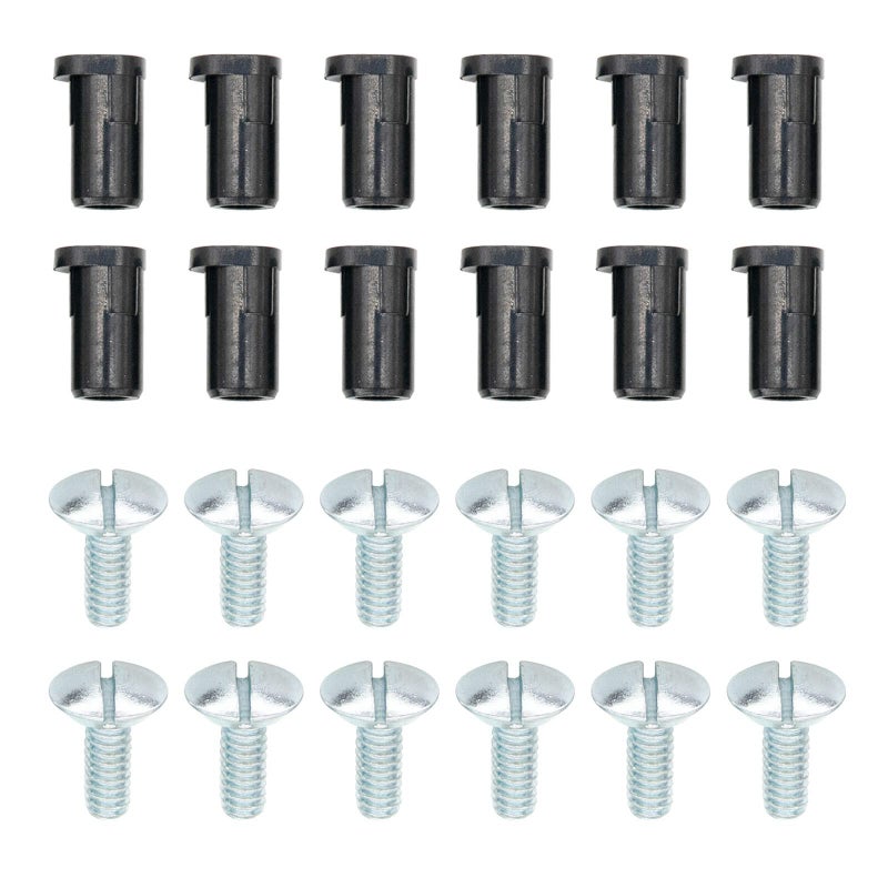 12Pcs Center Caps 12Pcs Screws Kits Compatible with Bronco F150 Van5603026 c3026screws Vanshly