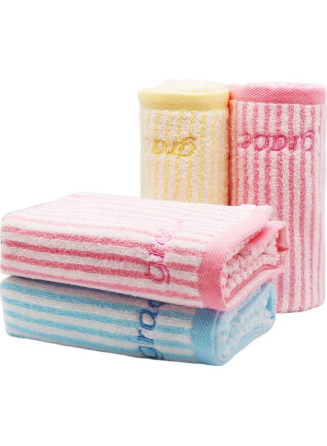Grace Xinjiang Cotton Antibacterial Towels, 2-Pack, Semi-Spun, Embroidered, Comfortable Pure Cotton Face Towels - Image 3