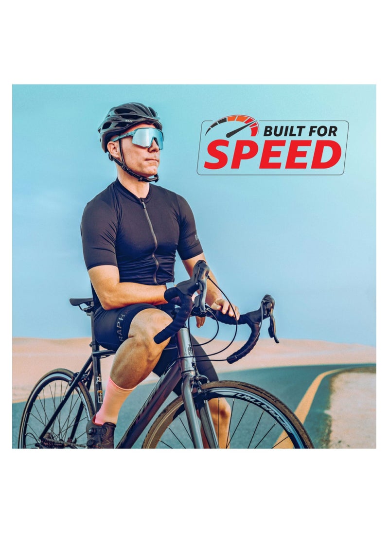 Spartan - 700C Peloton Road Bicycle | Alloy Frame Road Bike | Light Weight Cycle | Fitness Road Bicycles | Size - Small (52Cm) Lava Red - Image 1