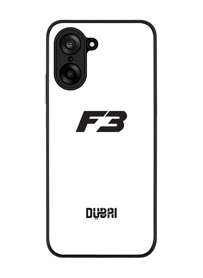 Stylizedd For OnePlus Nord CE5 / Ace 5 Racing Case,Slim fit Camera Protection, Shockproof Thin Phone cover  -  Faz3 Dubai White