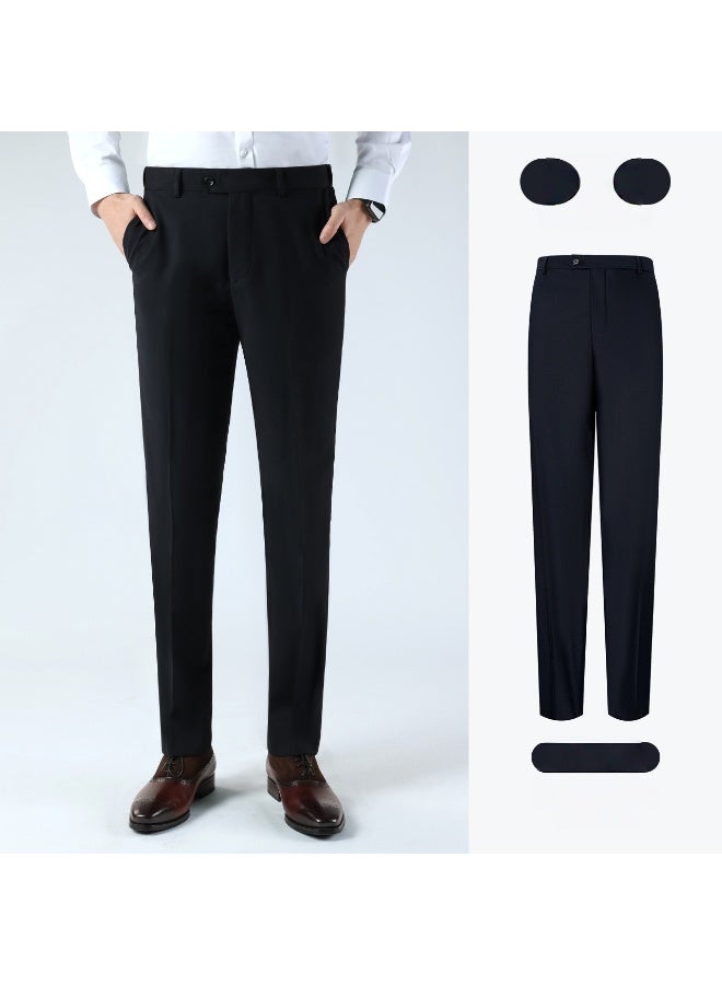 Shougu Men's Fashionable Casual Business Suit Pants  - Image 1