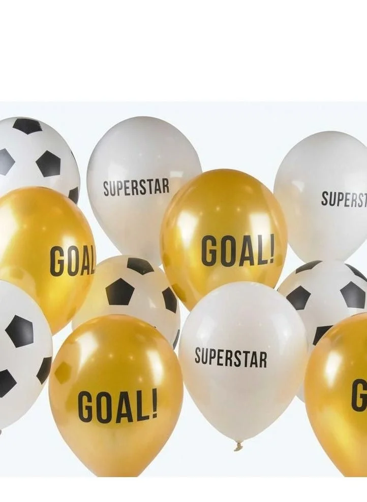 Talking Tables Football Party Balloons 12pack