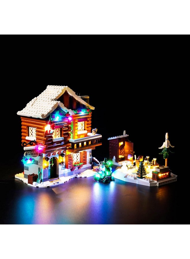 Vonado Colorful Light Kit For Lego Alpine Lodge Christmas Village 10325, Updated Creative Led Lighting Set Accessories Compatible With Lego 10325 Christmas Winter Village (Lights Only, No Models)  - Image 1