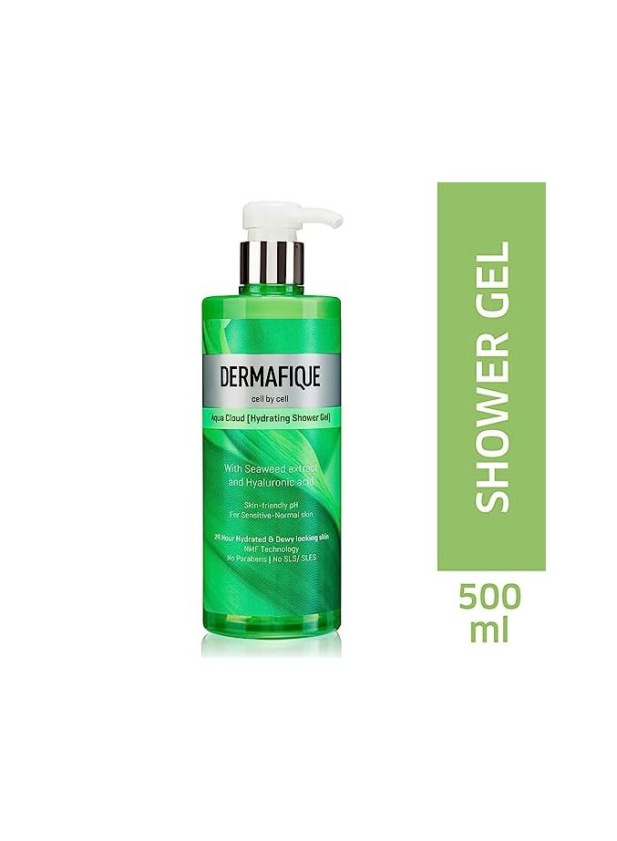 Dermafique Aqua Cloud Hydrating Shower Gel   500ml - Image 3