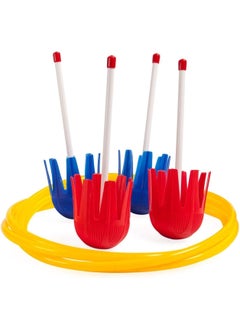 Champion Sports Champion Sports Indoor/Outdoor Horseshoe Set Red  - Image 1