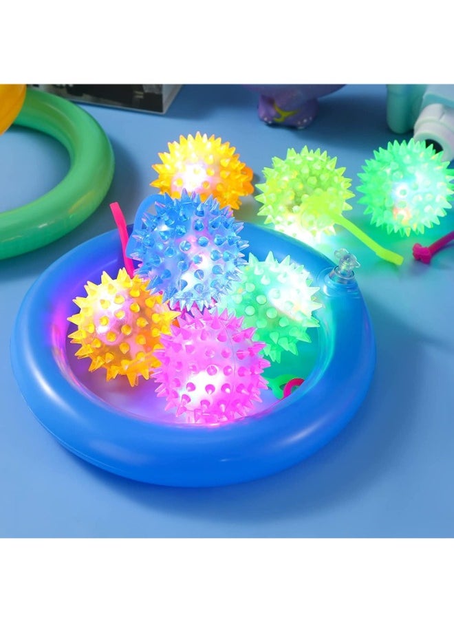 TOY GARDEN 12 PCS LED Light Up Bouncy Balls – Flashing Rubber Toy for Kids, Party Favors, Goodie Bag Fillers, Classroom Prizes & Birthday Gifts  - Image 2