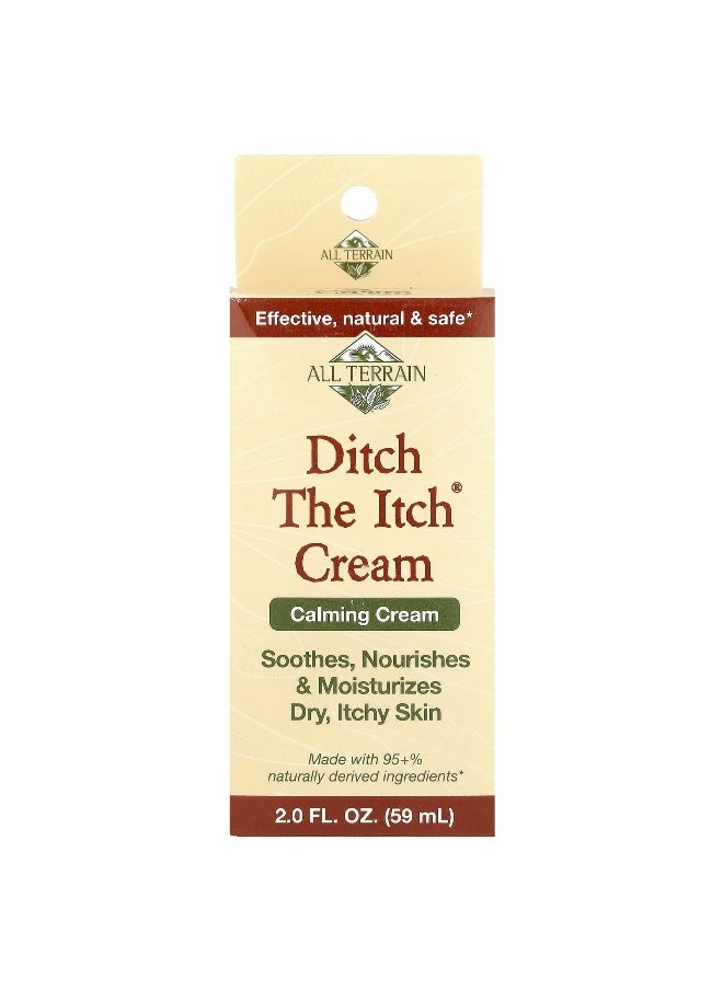 All Terrain All Terrain, Ditch The Itch® Cream, Calming Cream, 2 fl oz (59 ml)  - Image 2