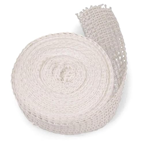 The Sausage Maker 50ft Meat Netting Roll Size 10 Elastic Butchers Twine Cooking String Food Net For Salami Summer Sausage Sopressata USA Made BPA Free Stretchable PolyCotton Mesh 2535 Dia