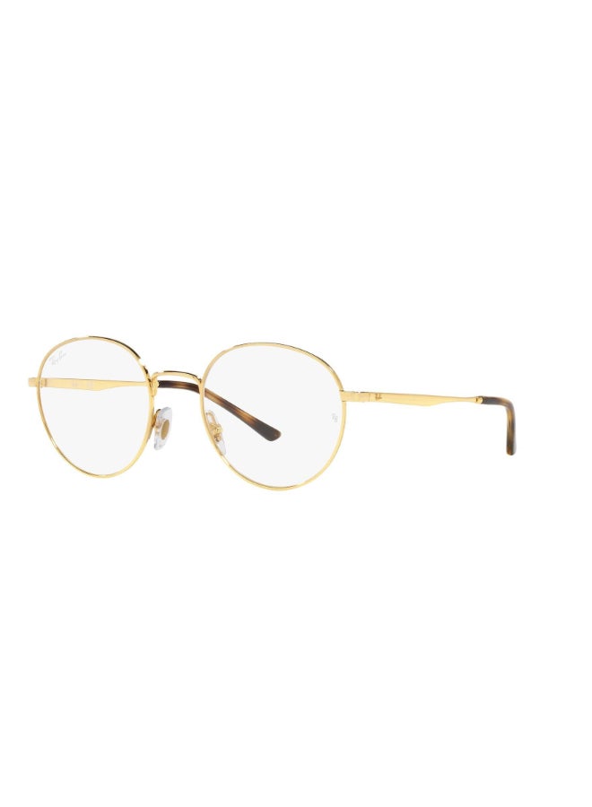 Ray-Ban Unisex Unisex Round Shape Plastic Eyeglass Frames 2500 - Lens Size: 48 Mm - Arista - Image 2