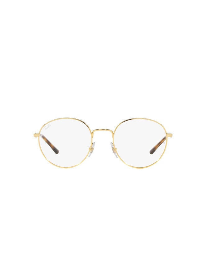 Ray-Ban Unisex Unisex Round Shape Plastic Eyeglass Frames 2500 - Lens Size: 48 Mm - Arista - Image 1