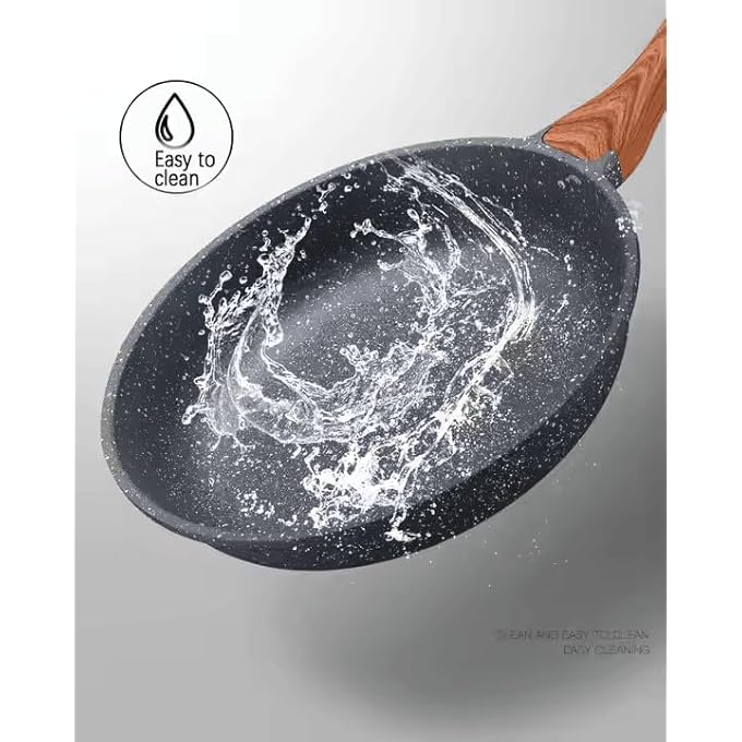 rayihni Frying Pan And Skillet Pan  96 Inches Perfect For Delicious Effortless And Versatile Cooking - Image 4