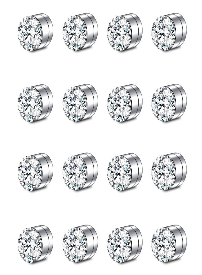 MODRSA Tiny Faux Nose Ring and Stud - Non-Piercing Magnetic, 3mm - Image 1