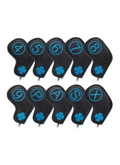 Golf Iron Club Head Covers, Leather Covers for Taylormade, Mizuno, Callaway, Etc.